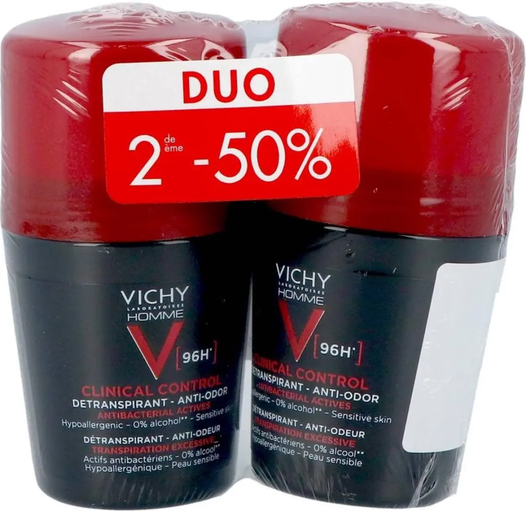 Vichy Deo M Roll 96h Clinical Control Duo