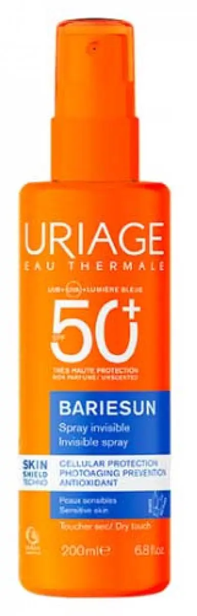 Uriage Bariesun Geurvrij SPF50 Spray 200ml