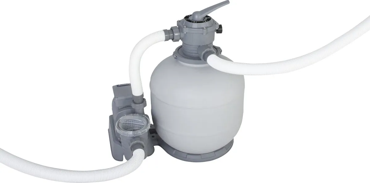 Bestway Power Steel 700-00435 Opzetzwembad - 52.231L - Grijs