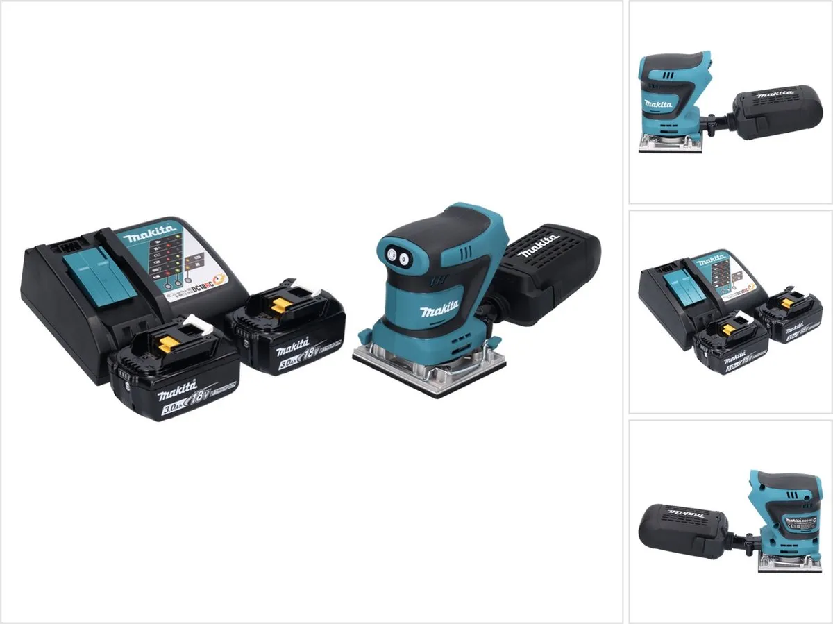 Makita DBO 482 RF Vlakschuurmachine 18V