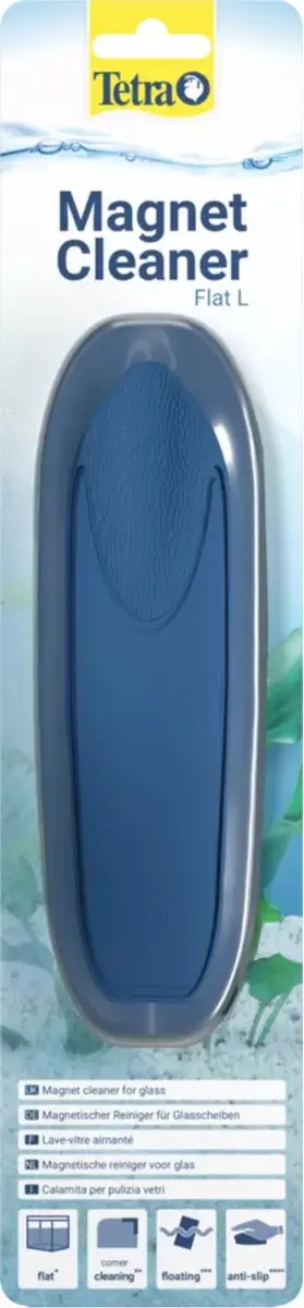 Tetra Magnet Cleaner Flat Blauw