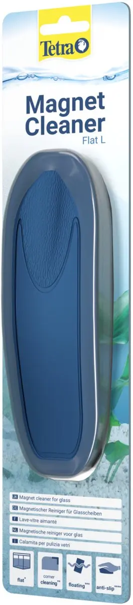 Tetra Magnet Cleaner Flat Blauw
