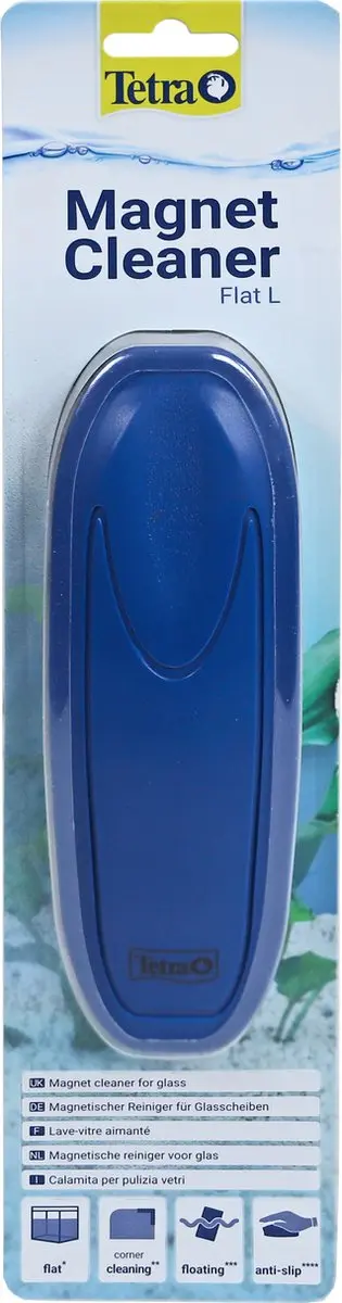 Tetra Magnet Cleaner Flat Blauw