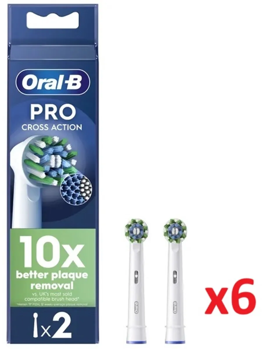 Oral-B CrossAction Opzetborstels