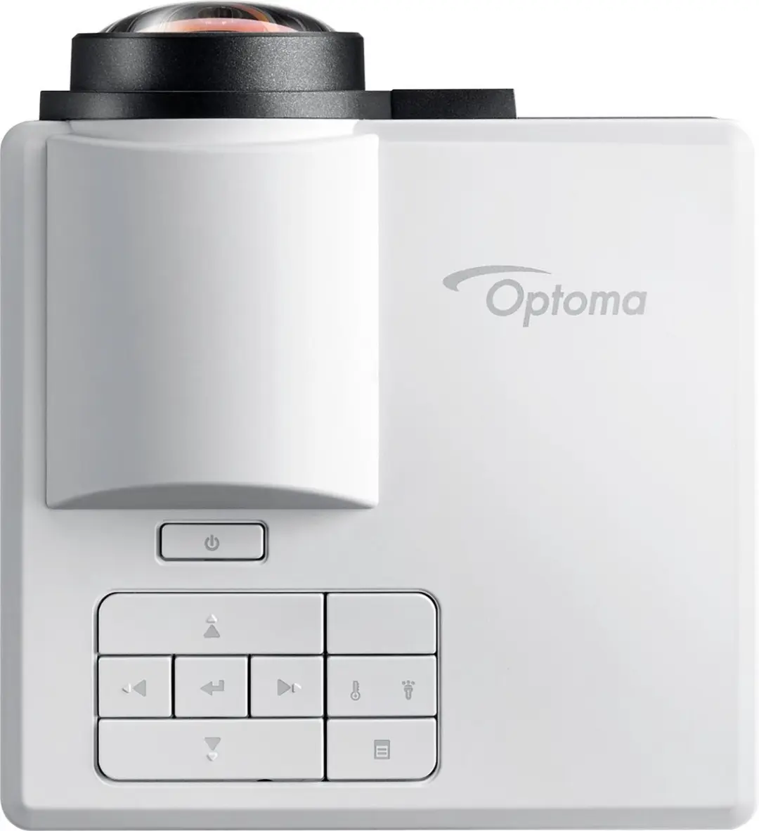 Optoma ML1050STi Projector 535 ANSI Lumen WXGA - 3D - Zwart/Wit - afbeelding 6 van 6