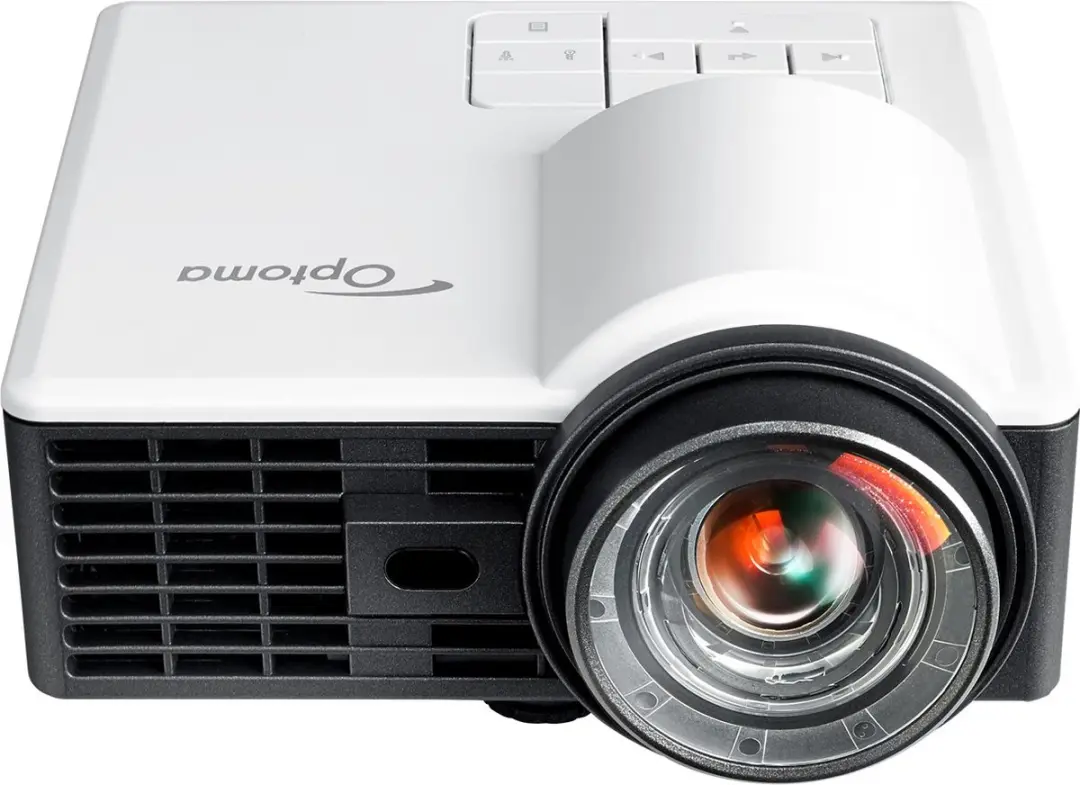 Optoma ML1050STi Projector 535 ANSI Lumen WXGA - 3D - Zwart/Wit