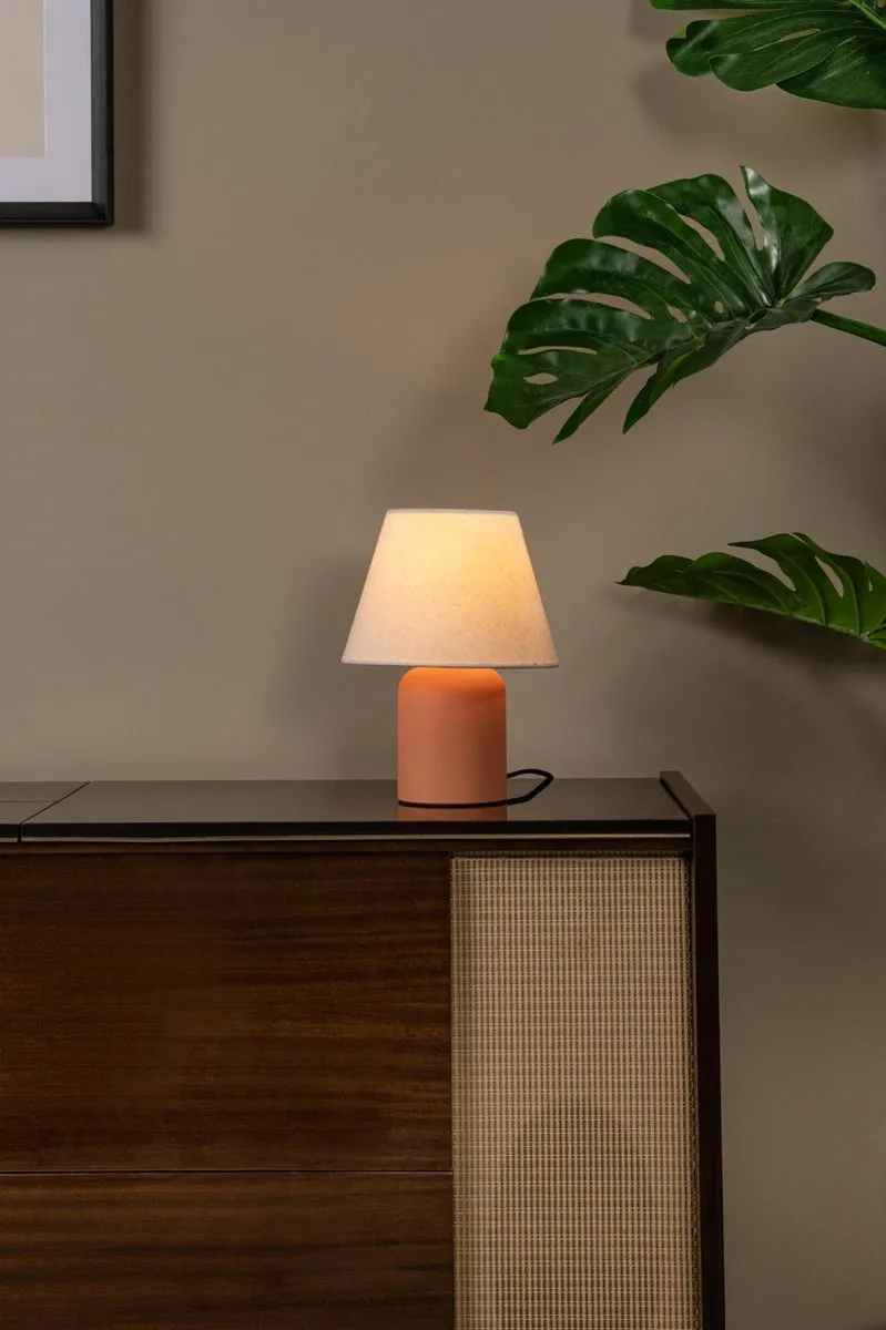 Lucide Macia Tafellamp E14 Terracotta