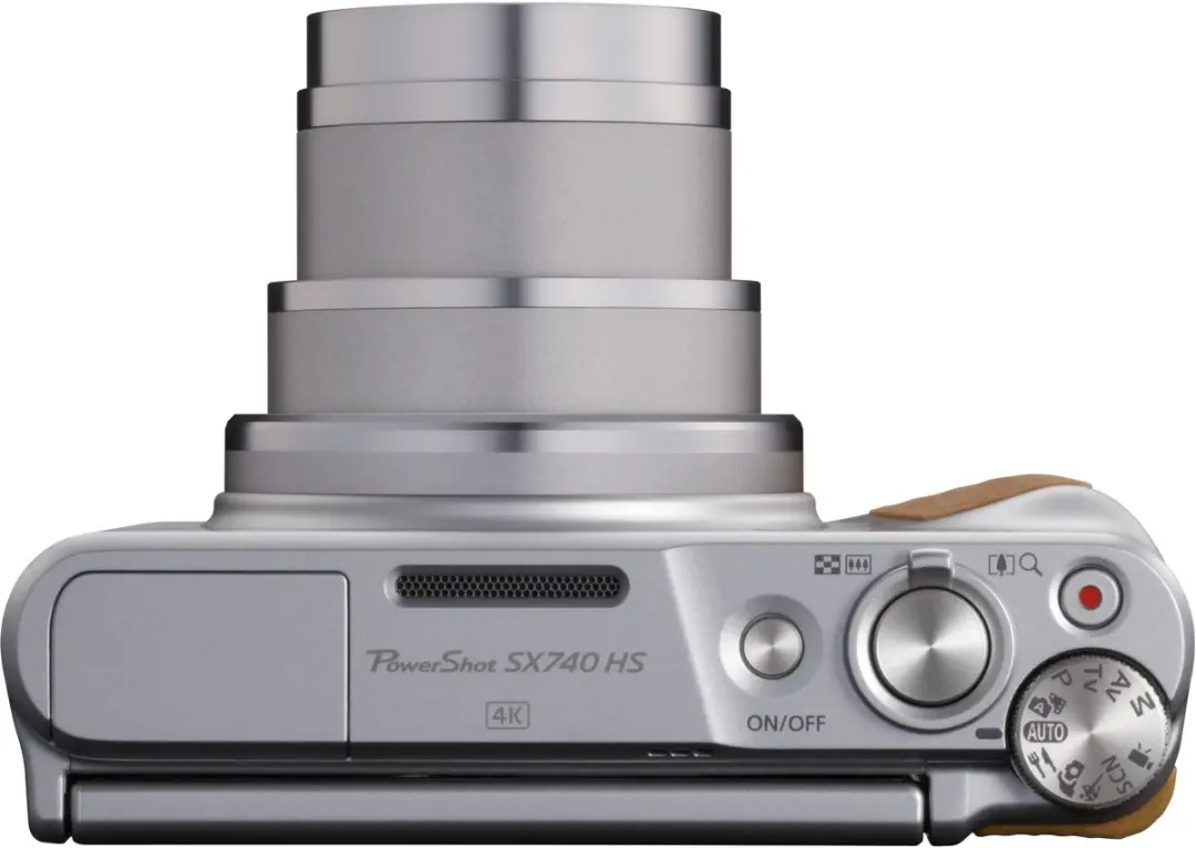Canon PowerShot SX740 HS Travelkit 2955C054AB - Compactcamera 4K - Zilver - afbeelding 5 van 6