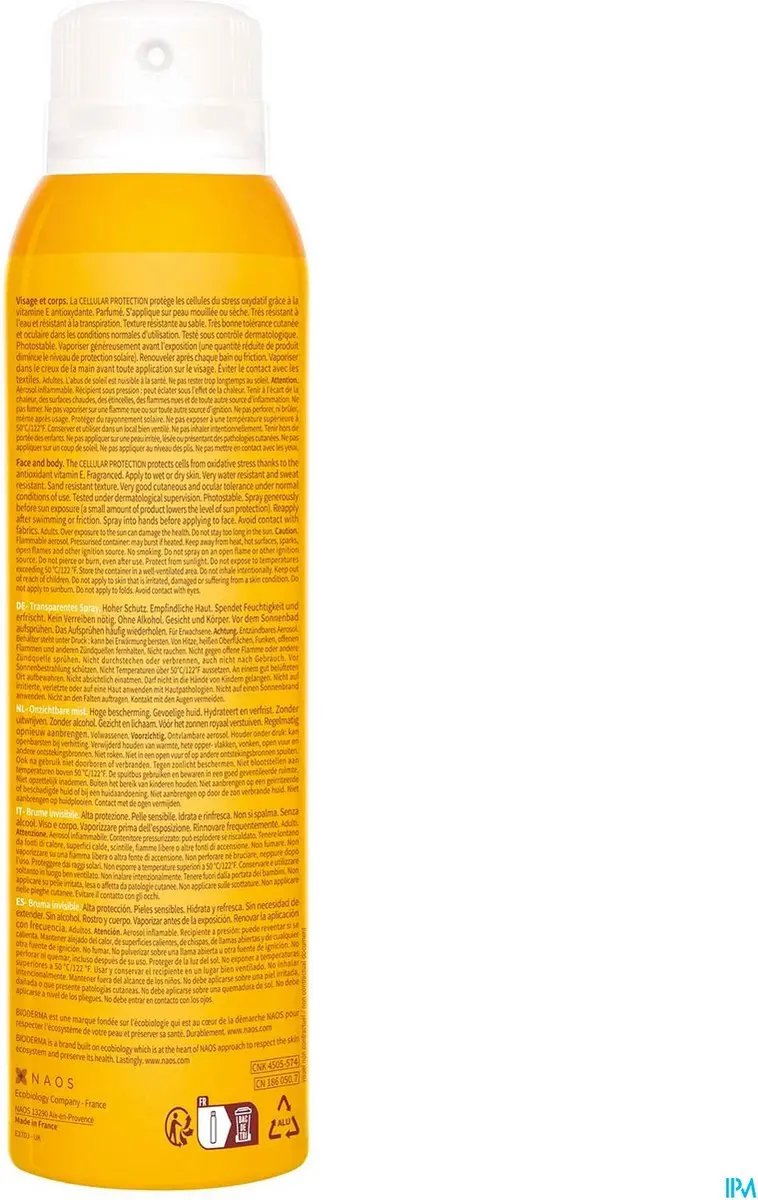 Bioderma Photoderm Brume Solaire Invis IP30 - 150ml