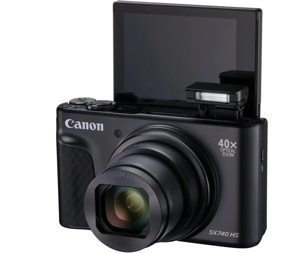 Canon PowerShot SX740 HS Travelkit - 4K Compactcamera - Zwart - afbeelding 5 van 6