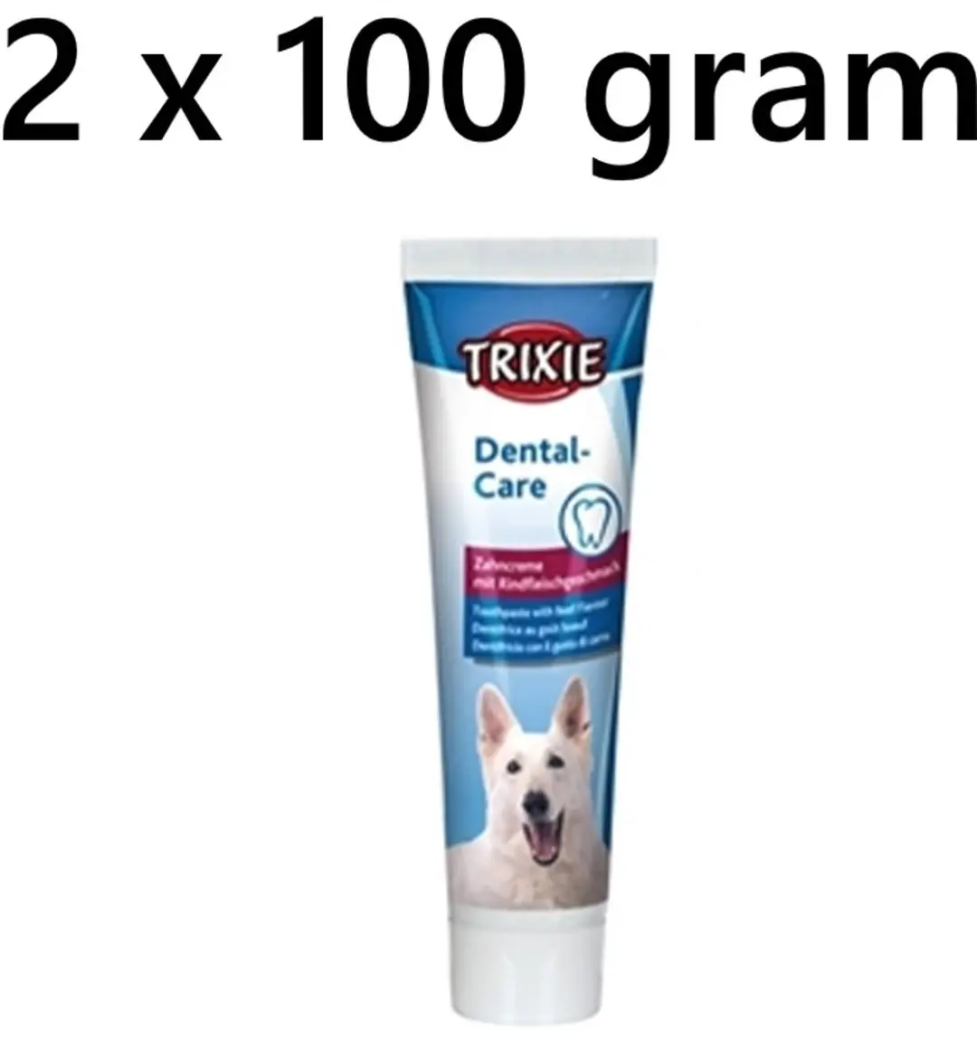 Trixie Tandpasta Honden Rundvlees 2x