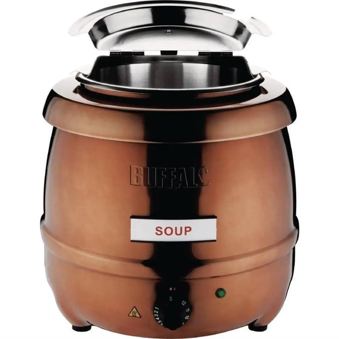 Buffalo HTCP851 Soepketel 10L - Koper
