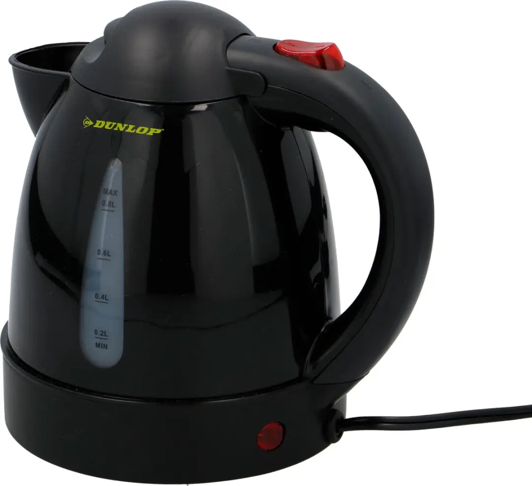 Dunlop Reiswaterkoker 0.8L - 150W - Zwart - afbeelding 6 van 6