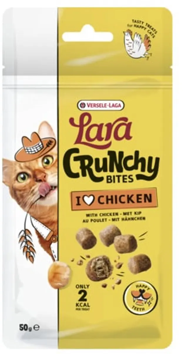 Versele-Laga Lara Pillows Happy Chillz Treats Kattensnack - 60g - Kaas