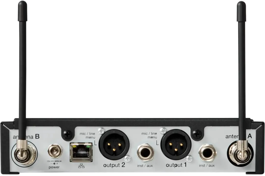 Shure SLX-D SLXD24D E/58 Draadloos Systeem - SM58 - 24-bits Digitaal - Zwart - afbeelding 6 van 6