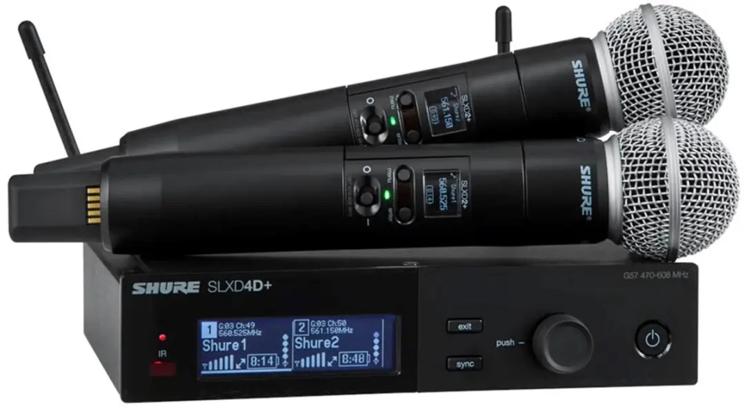 Shure SLX-D SLXD24D E/58 Draadloos Systeem