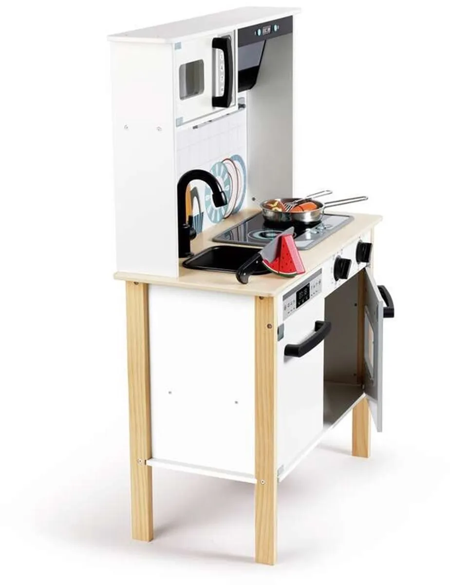 Hape Moderne Slimme Keuken - Multicolor - 3x AA