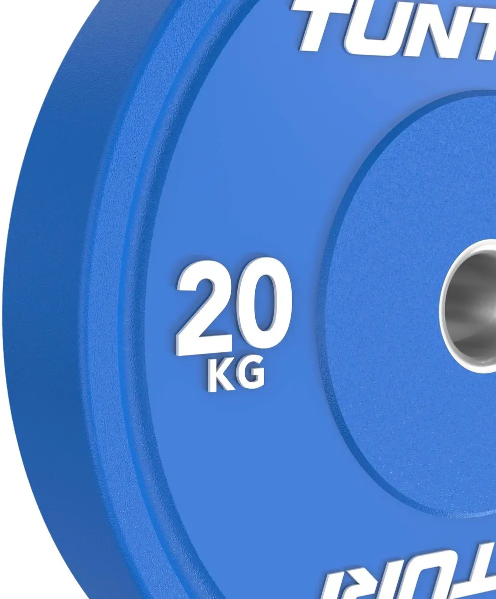Tunturi Platinum Bumperplates Set 120kg - 45cm - 10 Stuks