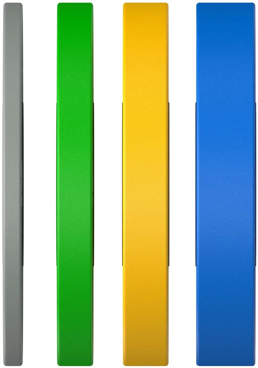 Tunturi Platinum Bumperplates Set 120kg - 45cm - 10 Stuks