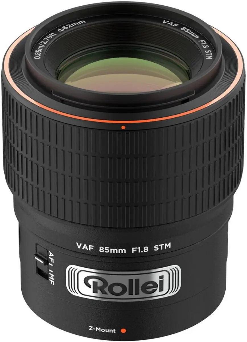 Rollei 85mm f/1.8 Nikon Z Objectief