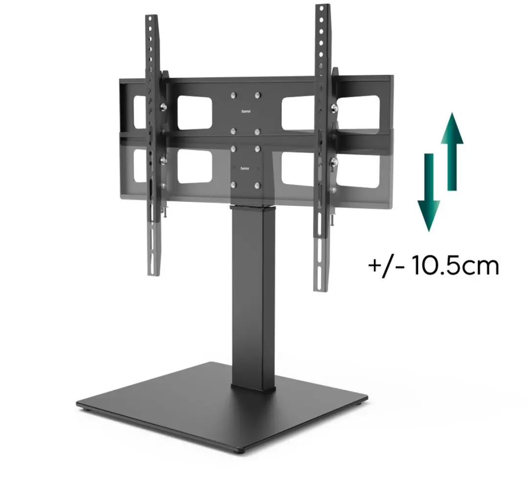 Hama TV Voet 00220911 - Draaibaar 75" - 40kg - VESA 600x400 - Zwart