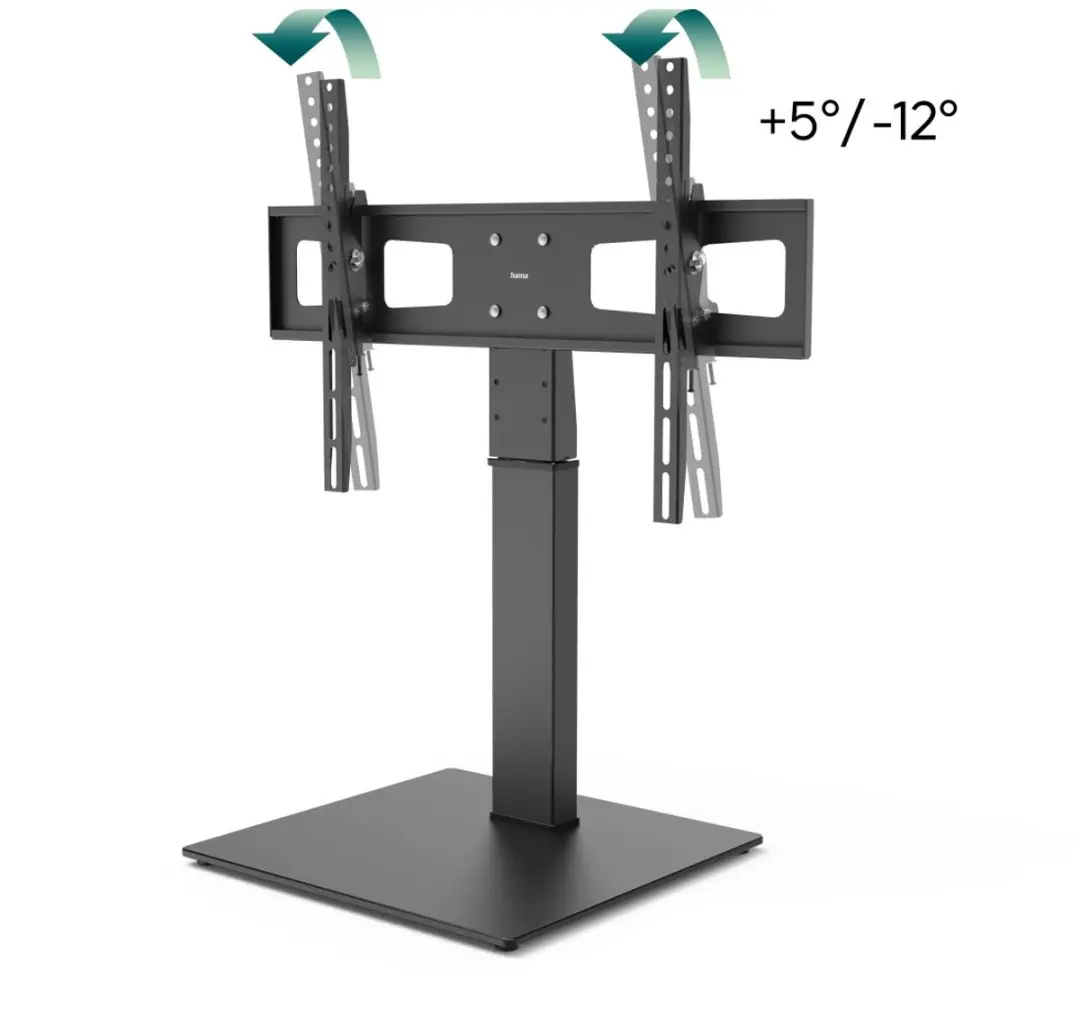 Hama TV Voet 00220911 - Draaibaar 75" - 40kg - VESA 600x400 - Zwart - afbeelding 6 van 6