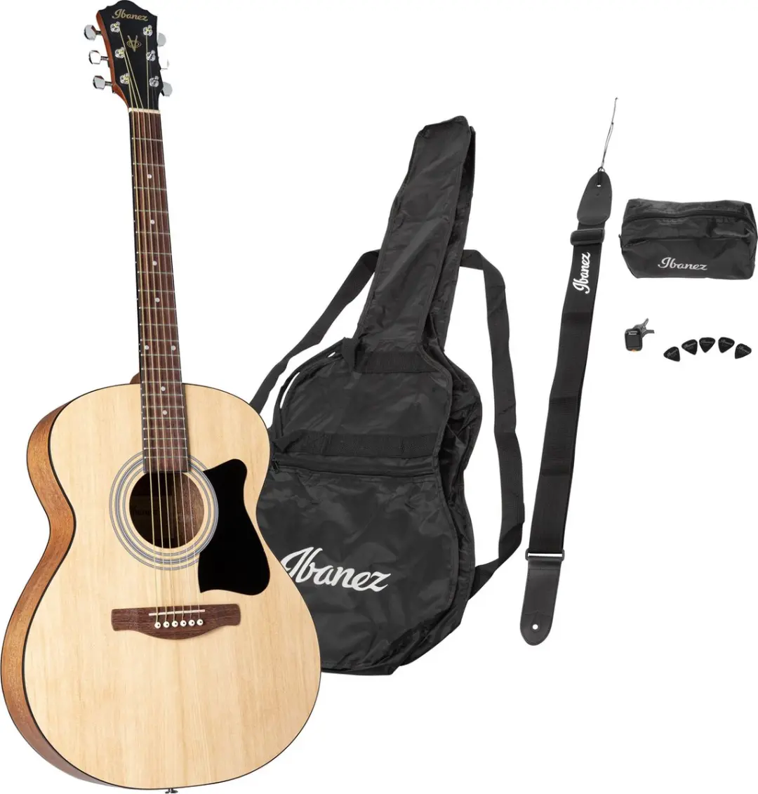 Ibanez VC50NJP-OPN Akoestische Gitaar Set