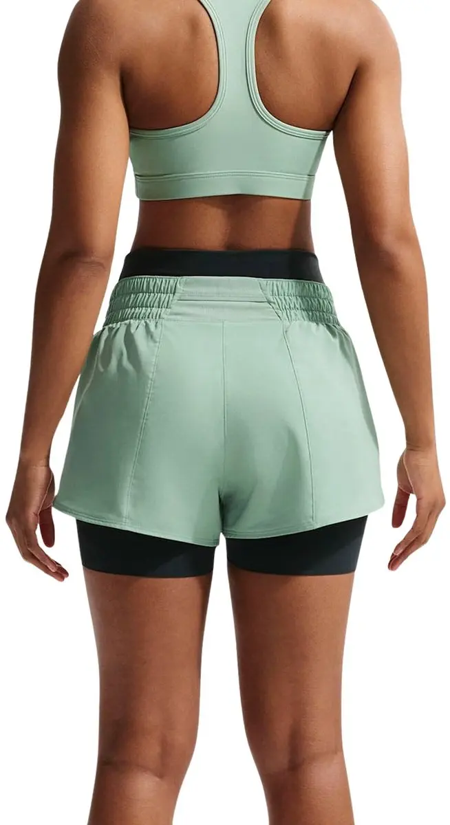 Nike One Dri-FIT Short Dames M - Groen