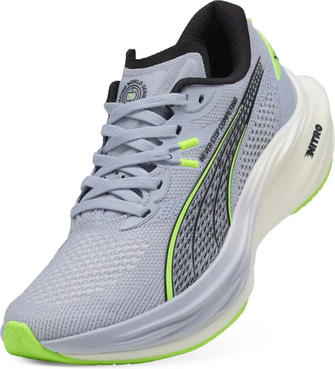 PUMA Deviate Nitro 3 Hyrox WNS Hardloopschoenen - Blauw