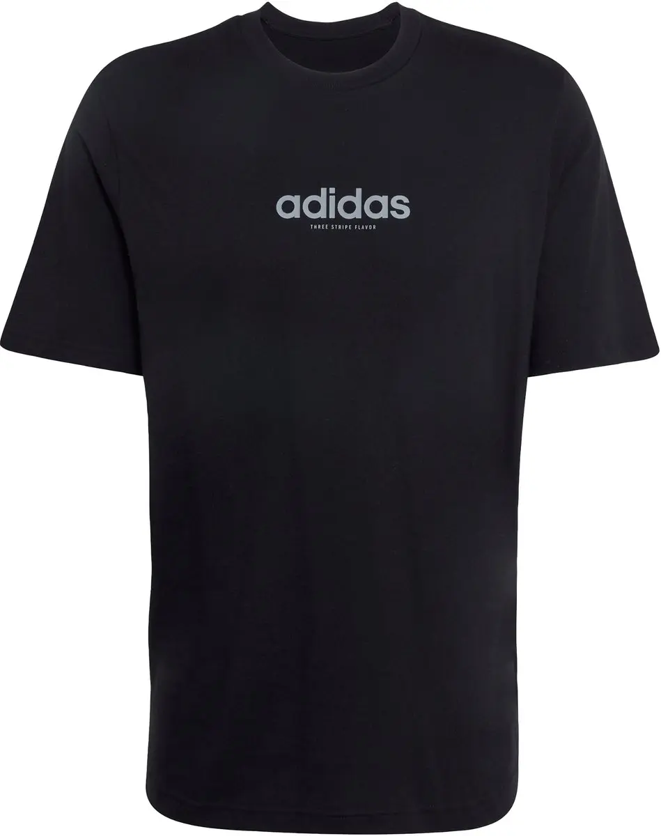 Adidas Sportswear Burger Flavor Graphic T-Shirt KT9724 - Heren L - Zwart