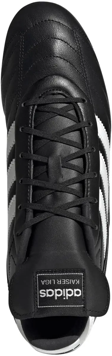Adidas Kaiser Liga 2 FG Voetbalschoenen - 38 - Zwart/Wit - afbeelding 6 van 6