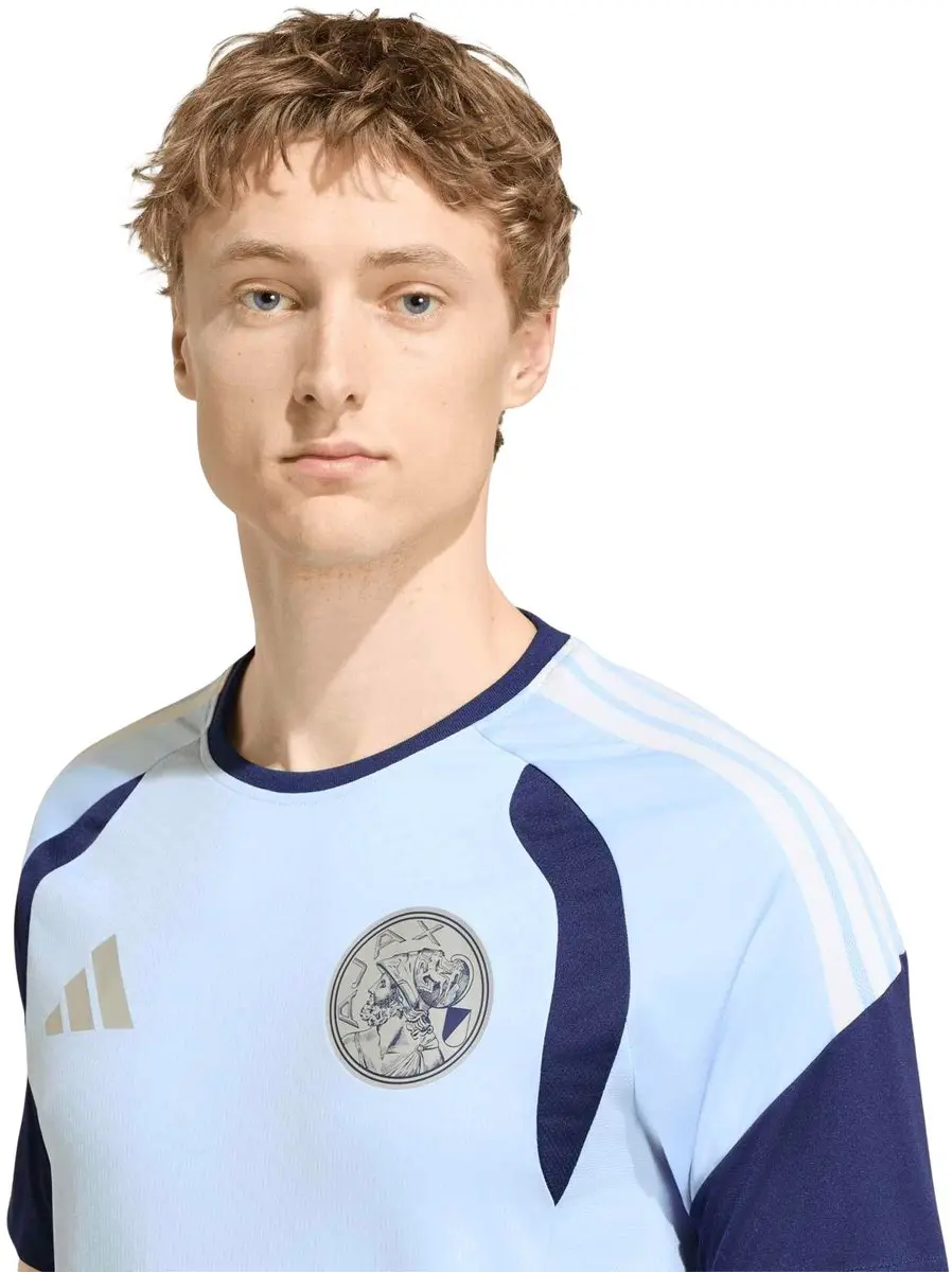 adidas Ajax Tiro 2026/2027 Trainingsshirt Heren XL - Lichtblauw/Donkerblauw