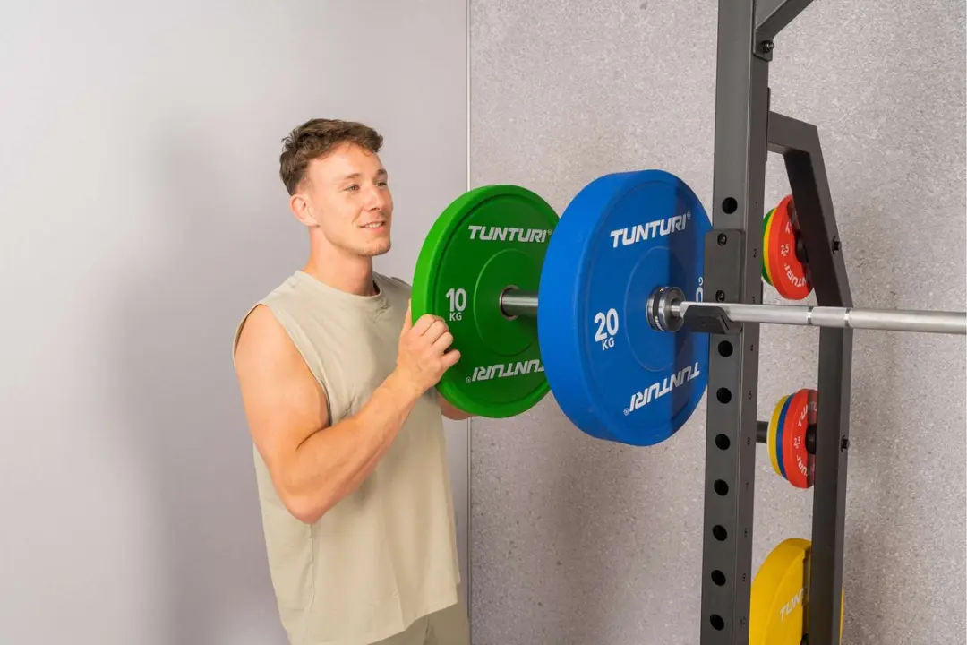 Tunturi Platinum Bumperplates Set 290kg - 18 Stuks - 45cm