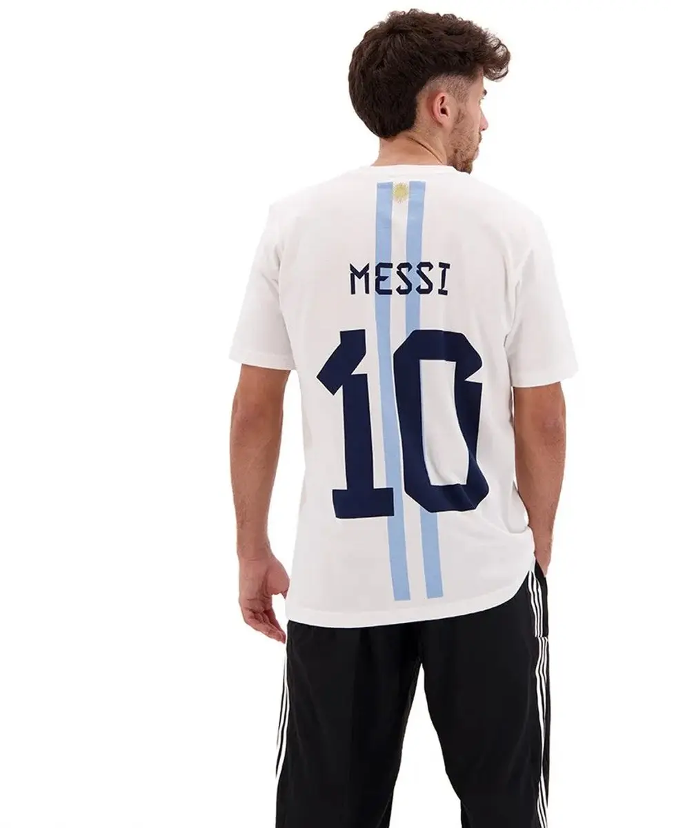Adidas Messi 10 Gfx T-shirt M - Wit