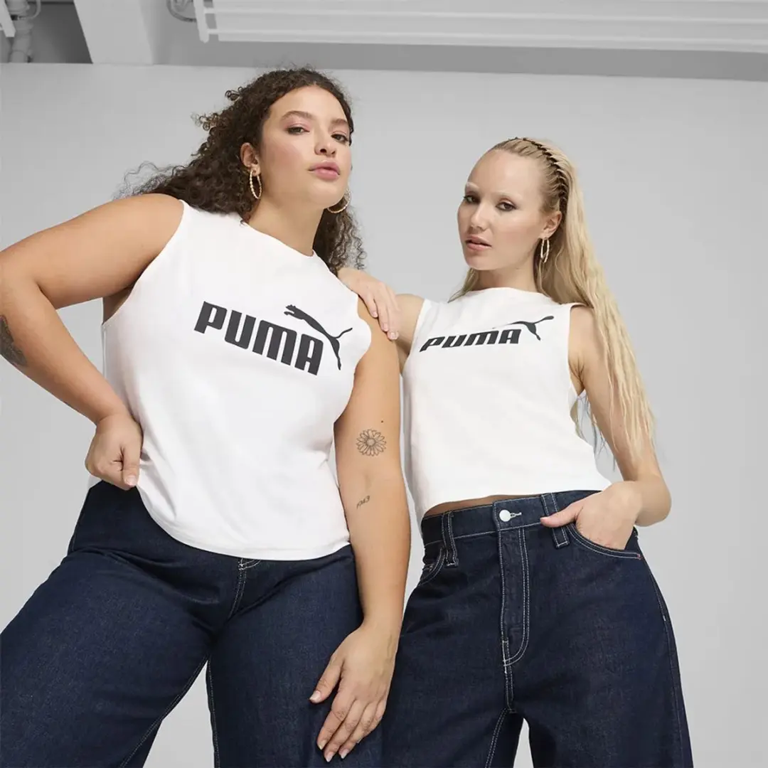 PUMA Damen Tank Top ESS No.1 Logo - Puma White - XL