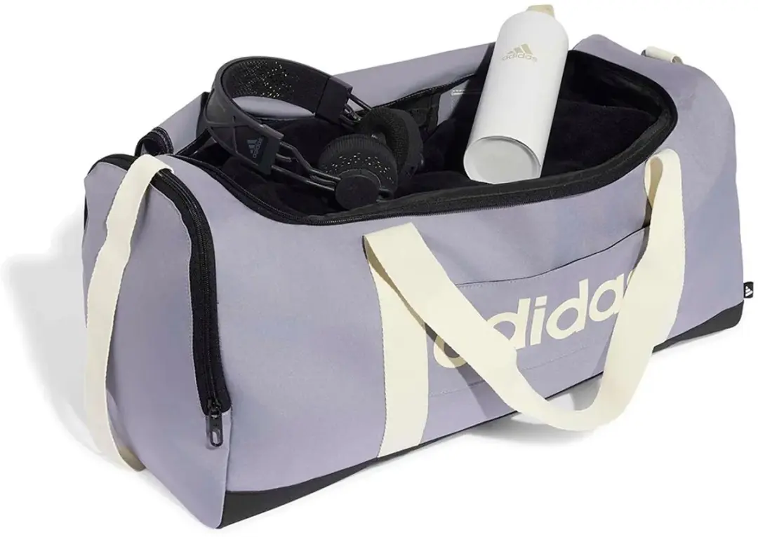 adidas Linear Duffel M Sporttas 56cm - 40L - Paars