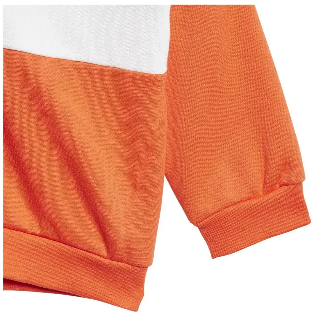 Adidas Tiberio 3 Stripes Trainingspak - Oranje - 9-12 Maanden