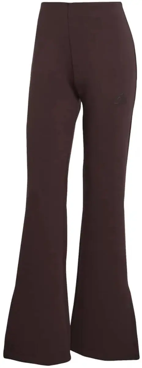 Adidas Soft Lux Flared Trainingsbroek S - Shadow Brown