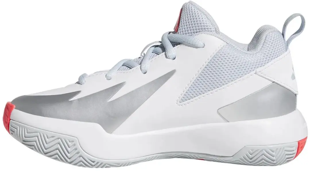 adidas Cross 'em Up Select Junior Basketbalschoenen 33 - Wit