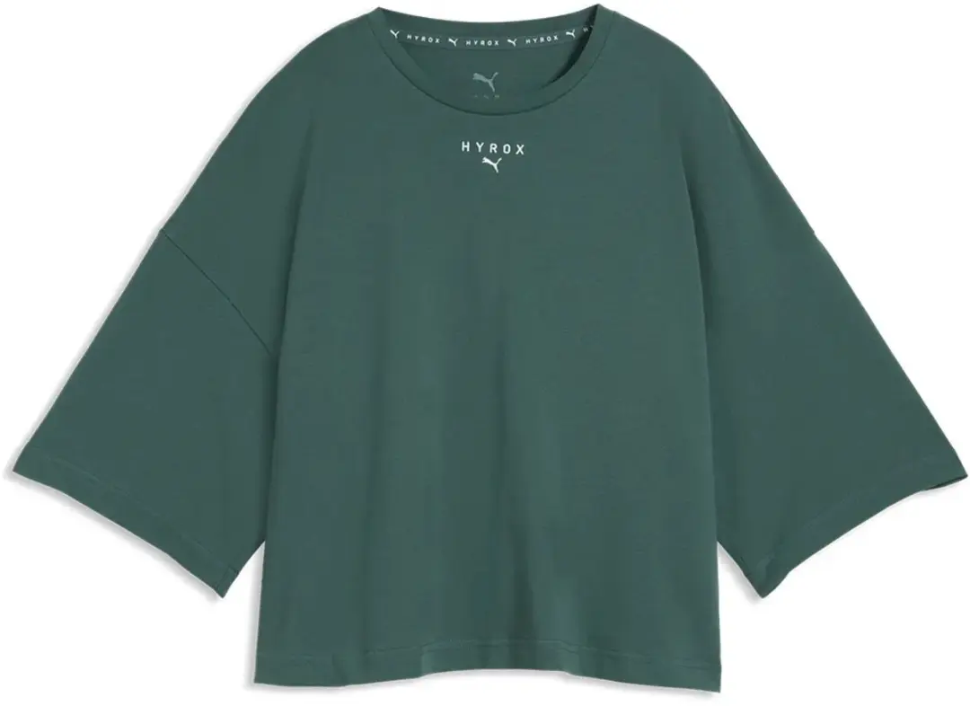 PUMA X Hyrox Cropped Lifestyle T-shirt - Groen XS