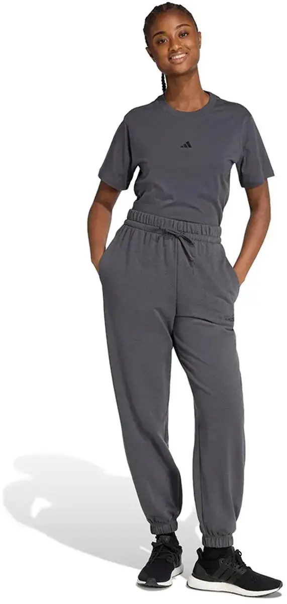 Adidas Essentials Linear French Terry Joggers - Grijs XS