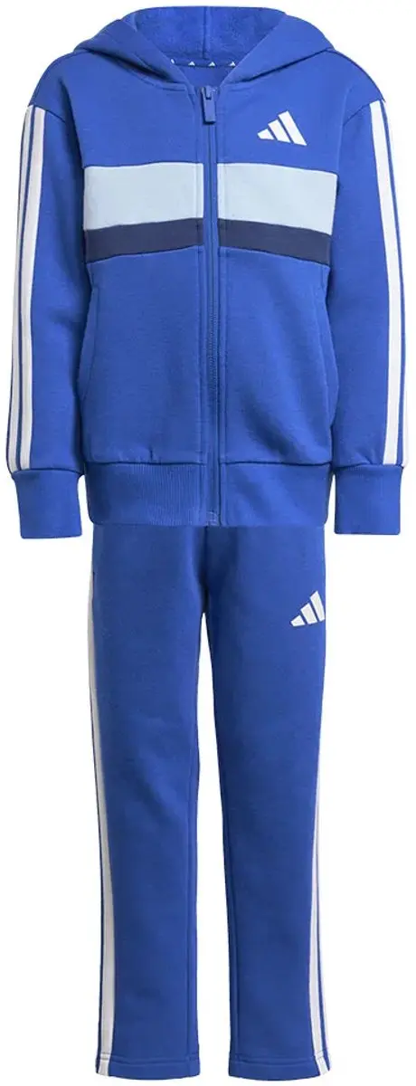 Adidas Tiberio 3 Stripes Trainingspak - Blauw 3-4 jaar