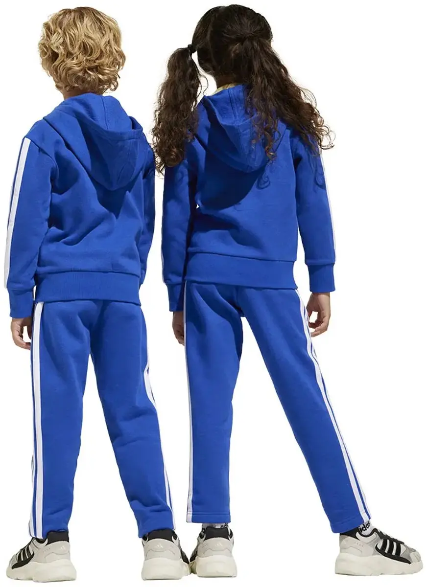 Adidas Tiberio 3 Stripes Trainingspak - Blauw 3-4 jaar