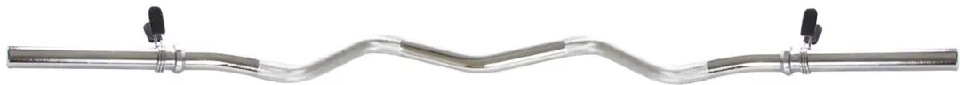Virtufit Rubberen Halterset EZ Curlstang 30mm - 43kg - Zwart