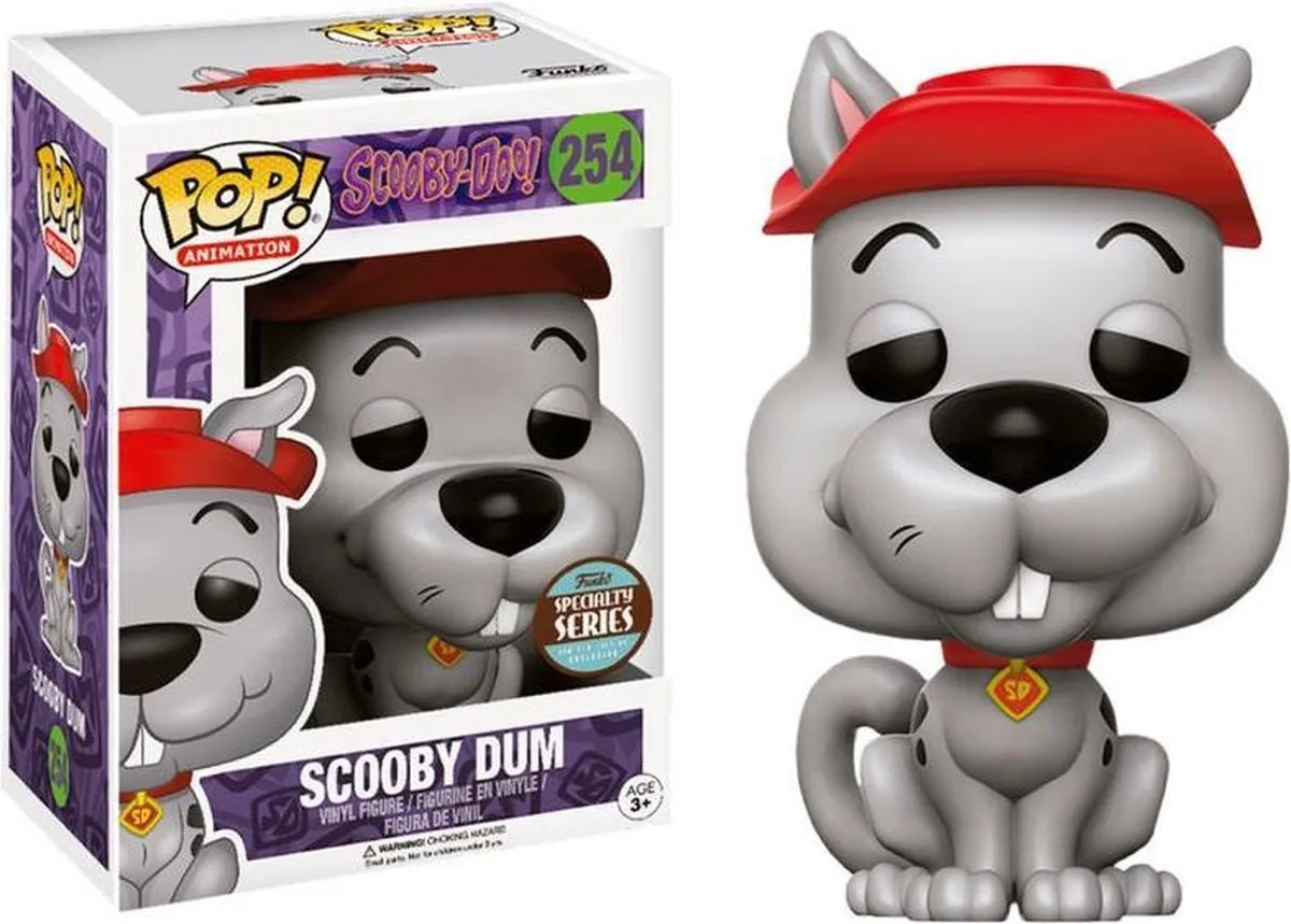 Funko Scooby-Doo Bobble Head POP 254 Scooby Dum