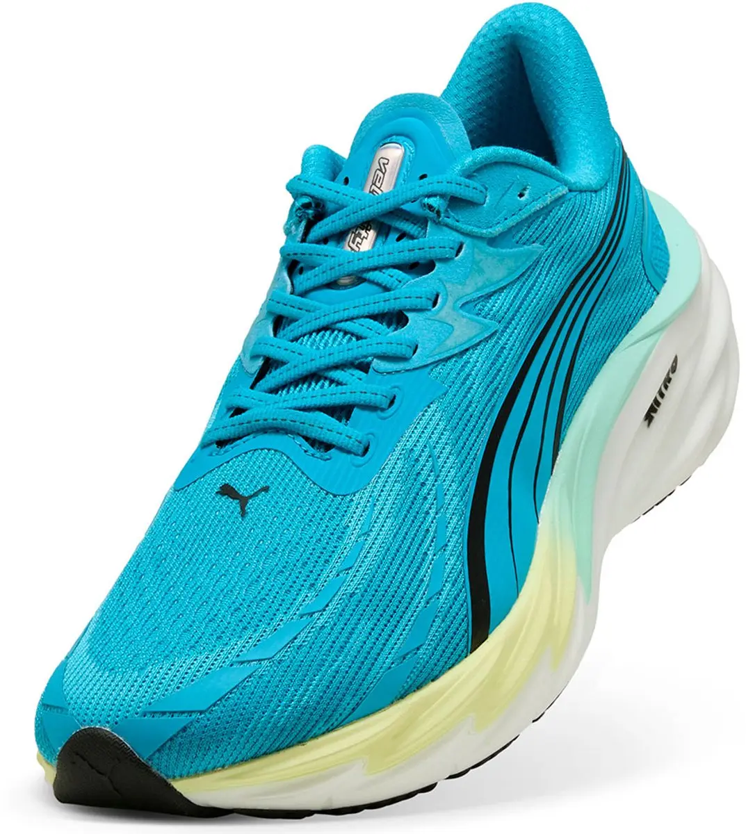 PUMA Velocity Nitro 4 Hardloopschoenen - Blauw - Maat 40