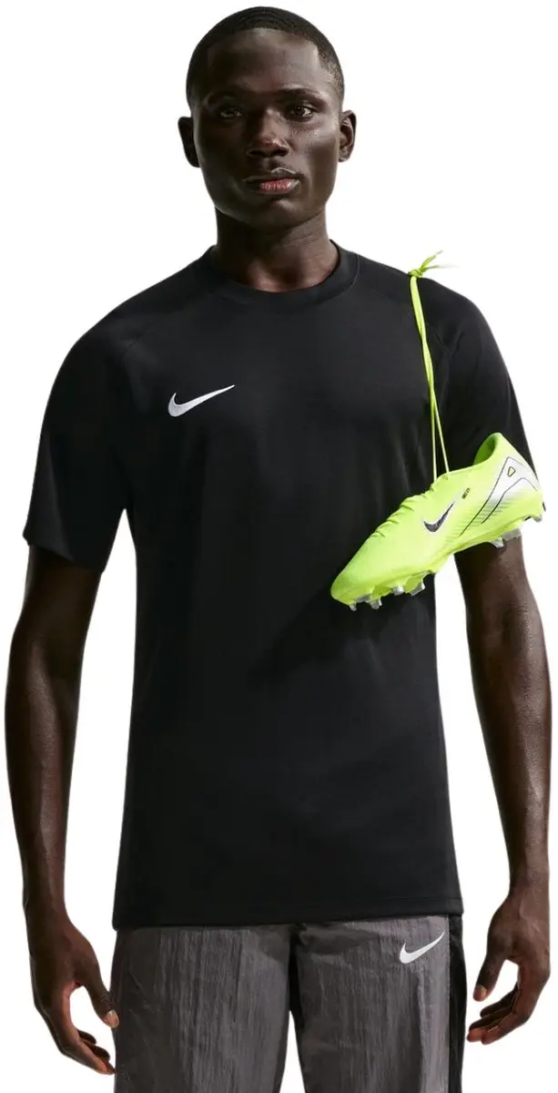 Nike Dri-FIT Park VIII SS Shirt Heren XS - Zwart