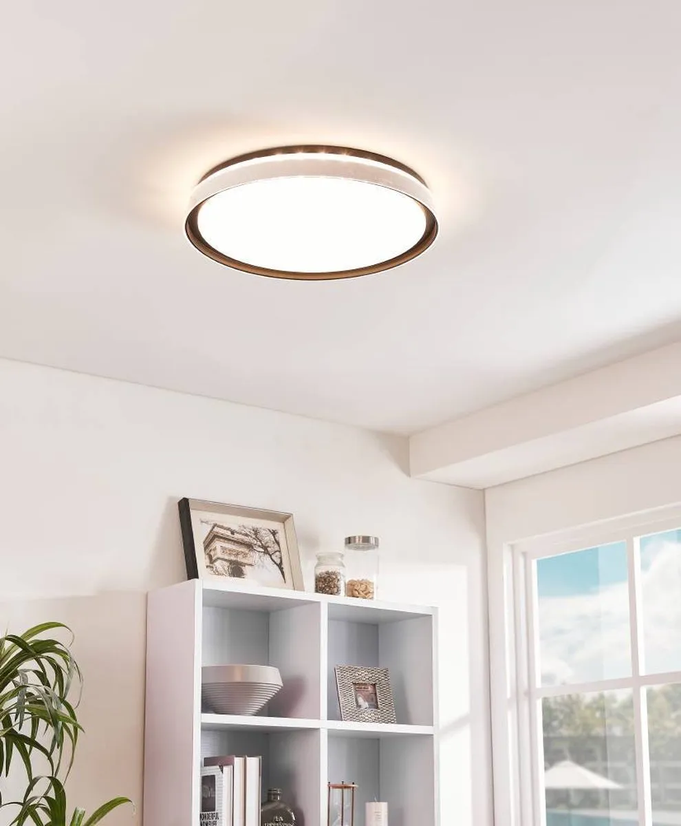 Eglo Seluci Plafondlamp LED 49cm - 4 Lichtpunten - Zwart