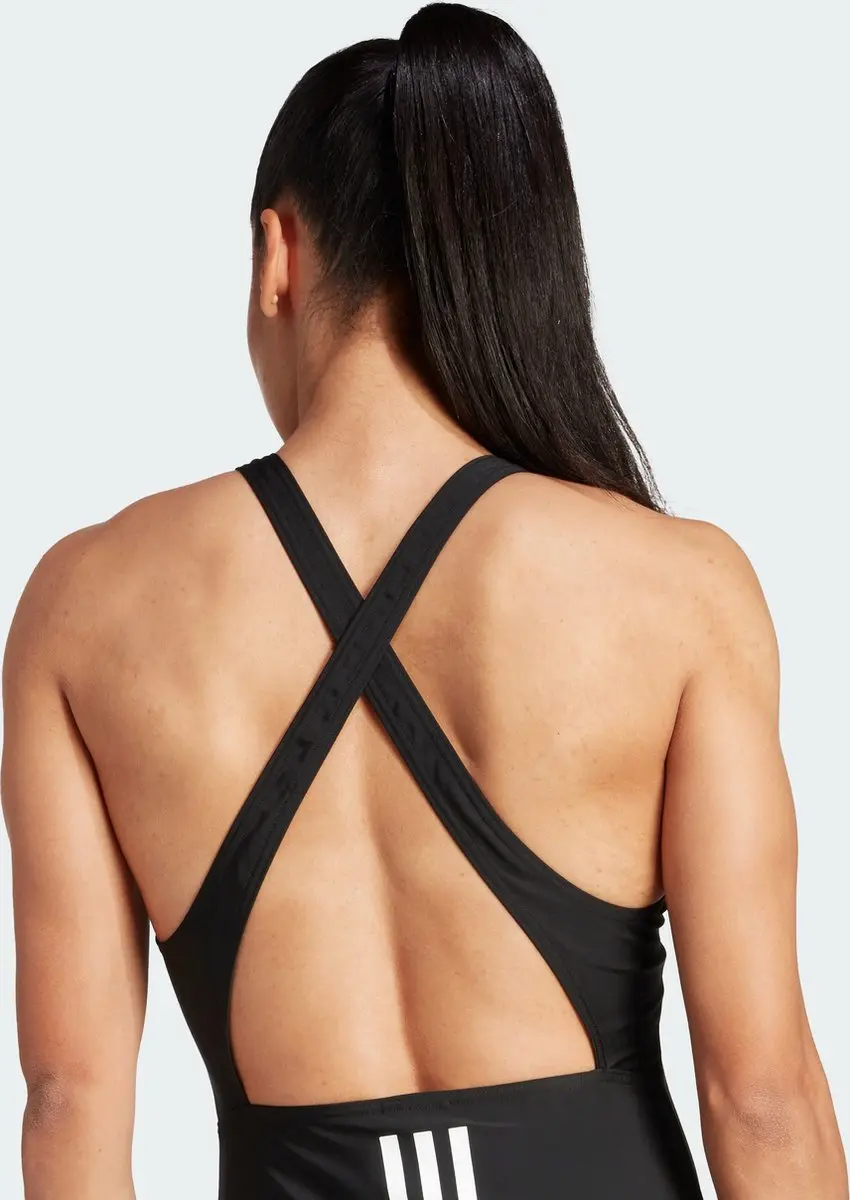 adidas 3-Stripes Badpak Dames - Zwart - Maat 40