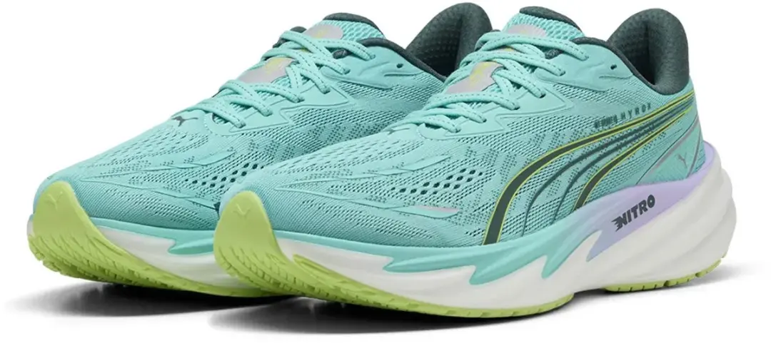 PUMA Velocity Nitro 5 X Hyrox Hardloopschoenen 46.5 - Intense Mint